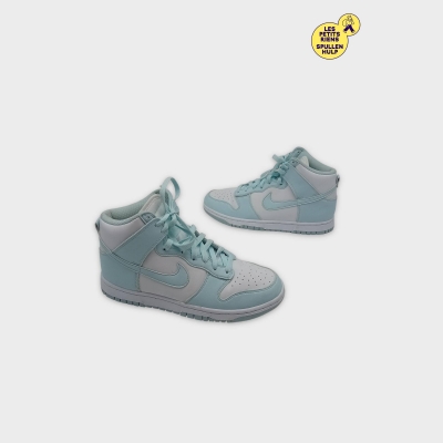 Baskets Montantes Nike Dunk High Bleu Ciel