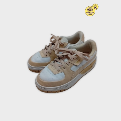 Baskets Puma Cali Dream Blanches Et Beiges Taille 37