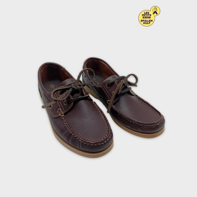 Chaussures Bateau Fieldstone Cuir Marron Taille 42