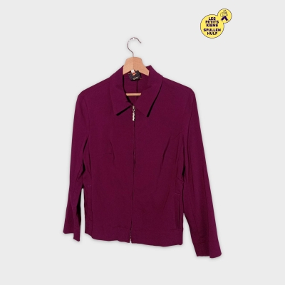 Veste Zippée Prune La City M/38/10
