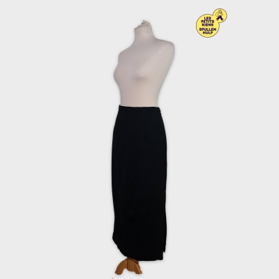 Jupe Longue Fendue Laine Gianni M/38/10