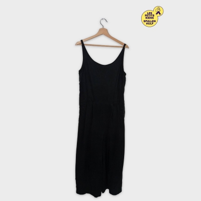 Zara Combinaison En Lyocell Noir M