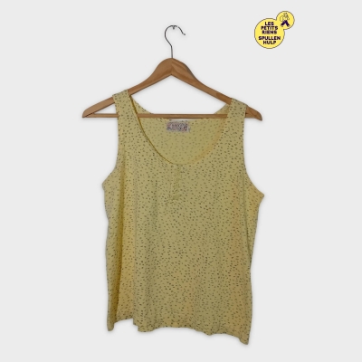 Débardeur Scott & Fox Jaune À Motifs Fleuris