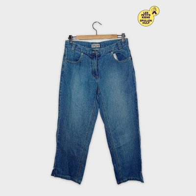 Jean Droit Bleu Délavé John F. Gee L
