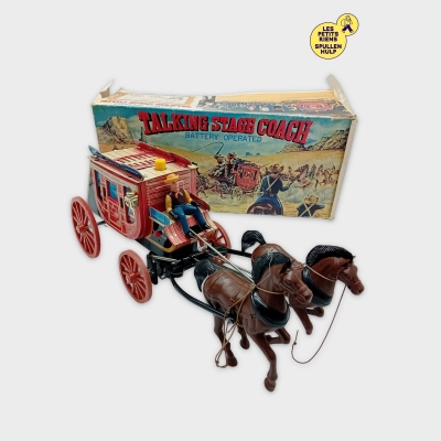 Diligence Vintage Talking Stage Coach À Piles