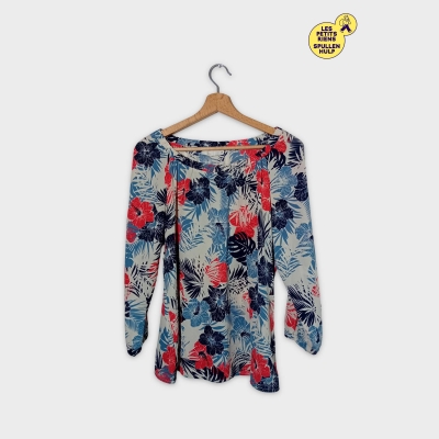 Haut Floral Multicolore Signe Nature M/38