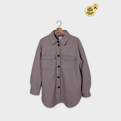 Veste Chemise Épaisse Rose H&m S