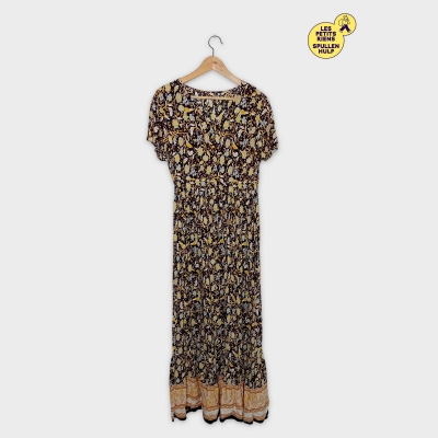 Robe Longue Fleurie Shein Xl