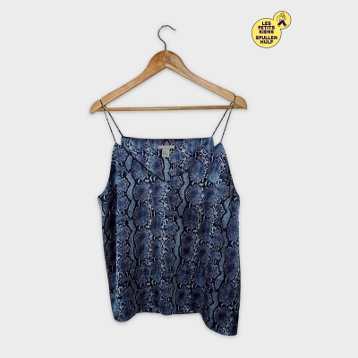 Top Fluide Motif Serpent H&m Xxxl