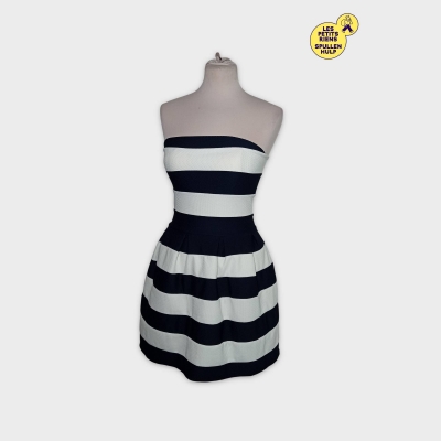 Robe Bustier Miss One Rayée S
