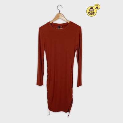 Robe Courte Froncée Divided L