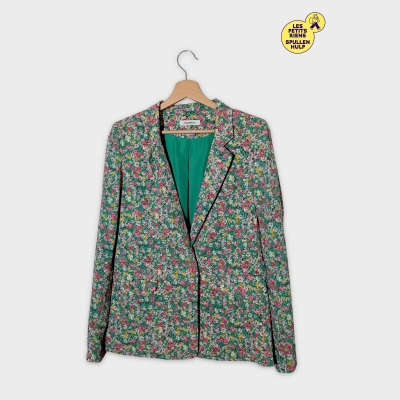 Blazer À Fleurs Majolica M