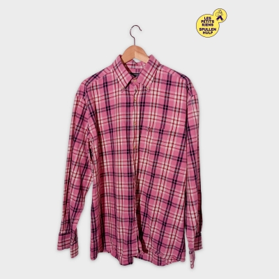 Chemise À Carreaux Rose Jezequel Xxl