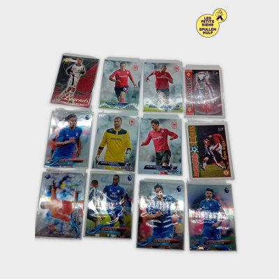 Lot De 11 Cartes De Football Topps