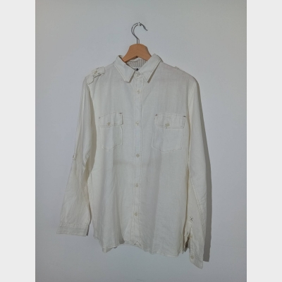 Chemise Blanche En Lin Zara Kids