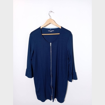 Tunique Zippée Gerry Weber Bleu Marine L