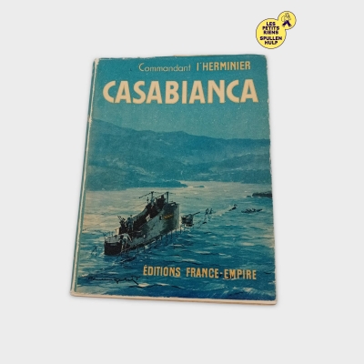 Livre Vintage Casabianca - Commandant L'herminier (BL863)