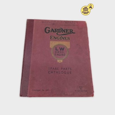 Catalogue Pièces Détachées Gardner Engines Moteur Lw (BL868)