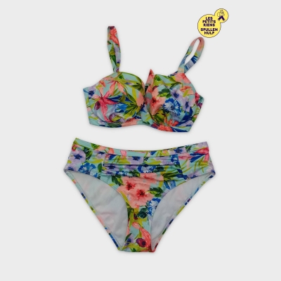 Maillot De Bain Deux Pièces Floral