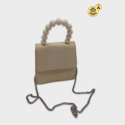 Sac À Main Pimkie Effet Serpent Beige