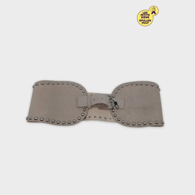 Ceinture Large À Clous Zara 80 Cm
