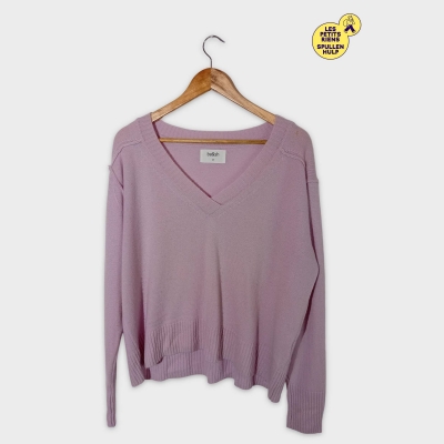 Pull Col V En Cachemire Ba&sh L