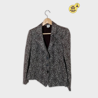 Veste Armani Collezioni Motifs Zébrés Xl