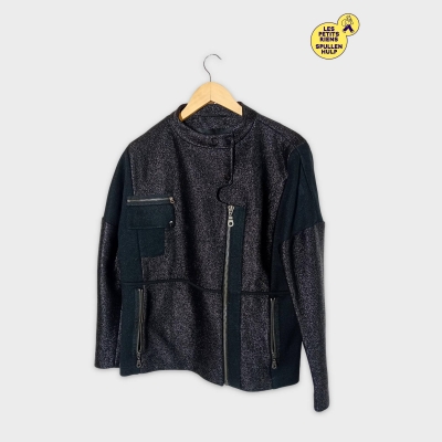 Veste Zippée Bicolore Designers Remix