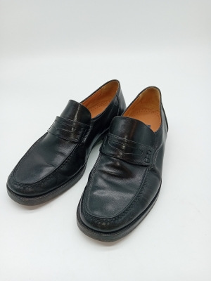Mocassins En Cuir Noir Sherwood 42