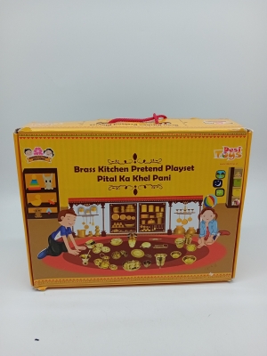 Set de cuisine miniature en laiton Desi Toys
