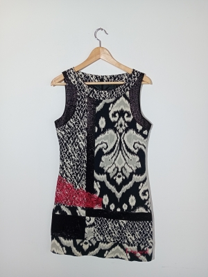 Robe Trapèze Desigual Motifs Baroques M