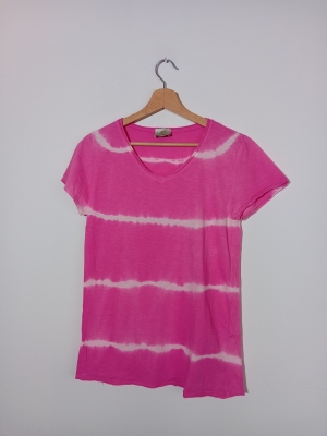 T-shirt Rose Tie-dye Terra Di Siena L