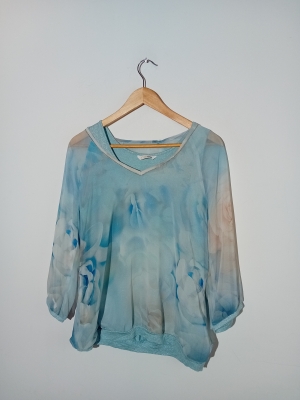 Top Vaporeux Fleuri Atmosfashion Xl
