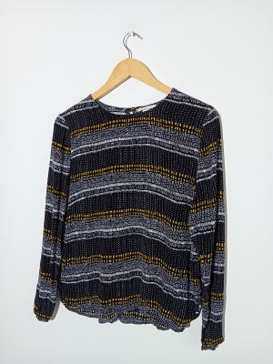 Blouse Fluide À Motifs Géométriques H&m