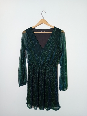 Robe Plissée Scintillante Pimkie S