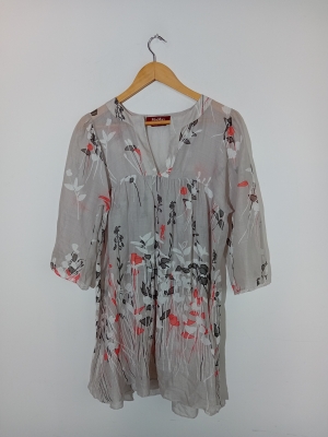 Tunique Fleurie Fluide Max Mara Studio L