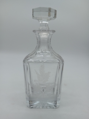 Carafe À Whisky En Cristal Taillé