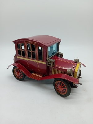Voiture De Collection En Tôle Rosko Rouge