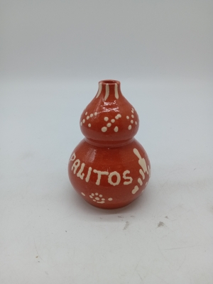 Petit Vase Calebasse En Ceramique Terre Cuite