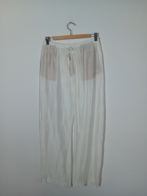 Pantalon Large Zara