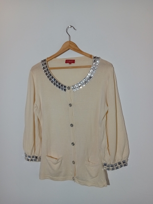 Gilet Burberry London Soie Cristaux