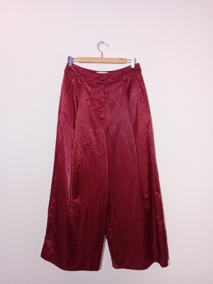 Pantalon Extra Large Bordeaux Essentiel Antwerp