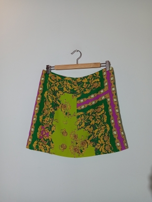 Jupe Trapèze Mango Motif Baroque