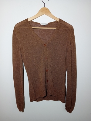 Cardigan Maille Fine Marron Georges Rech