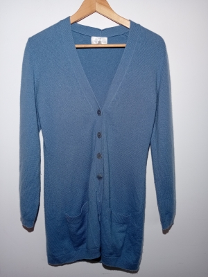 Gilet Cachemire Eric Bompard Bleu