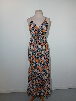 Robe Longue Fleurie Giracoo