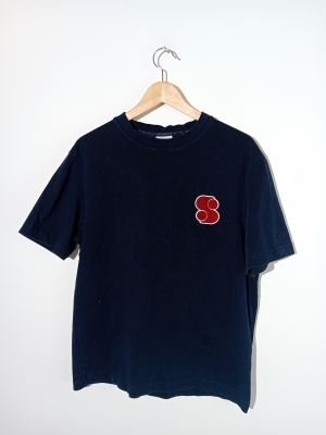 T-shirt S.oliver Bleu Marine Patch