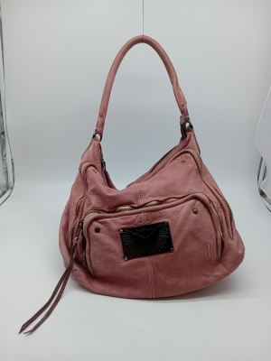 Sac A Main Candide Zadig & Voltaire En Cuir Rose