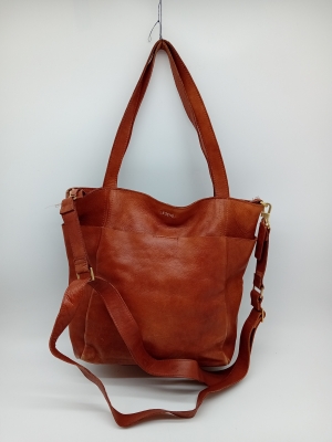 Sac A Main Cuir Marron Legend