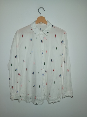 Chemise Blanche Motifs Season